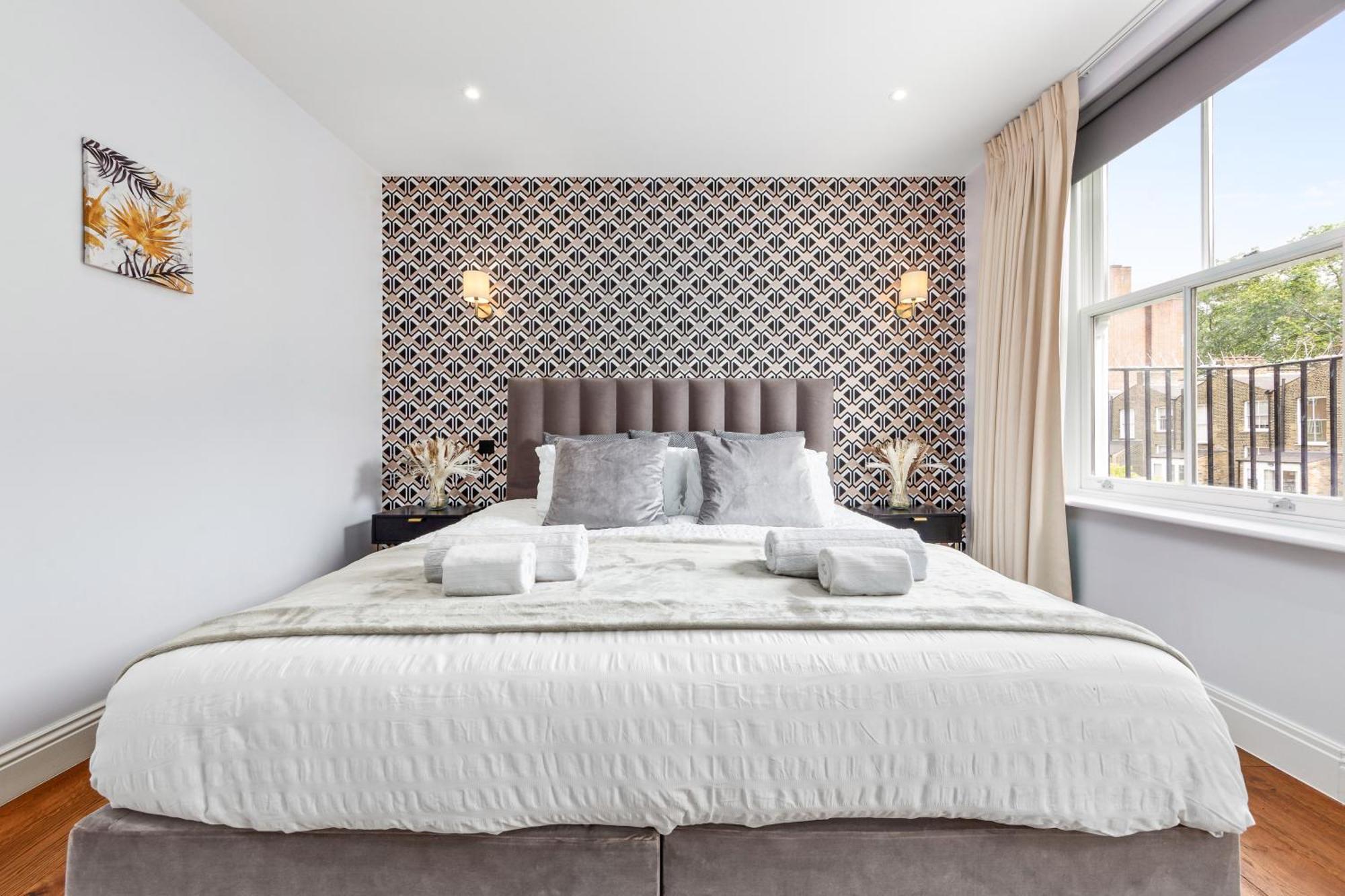 Stylish 2 Bedroom Apartment In Westminster Sleeps 5 With Ac Londen Buitenkant foto