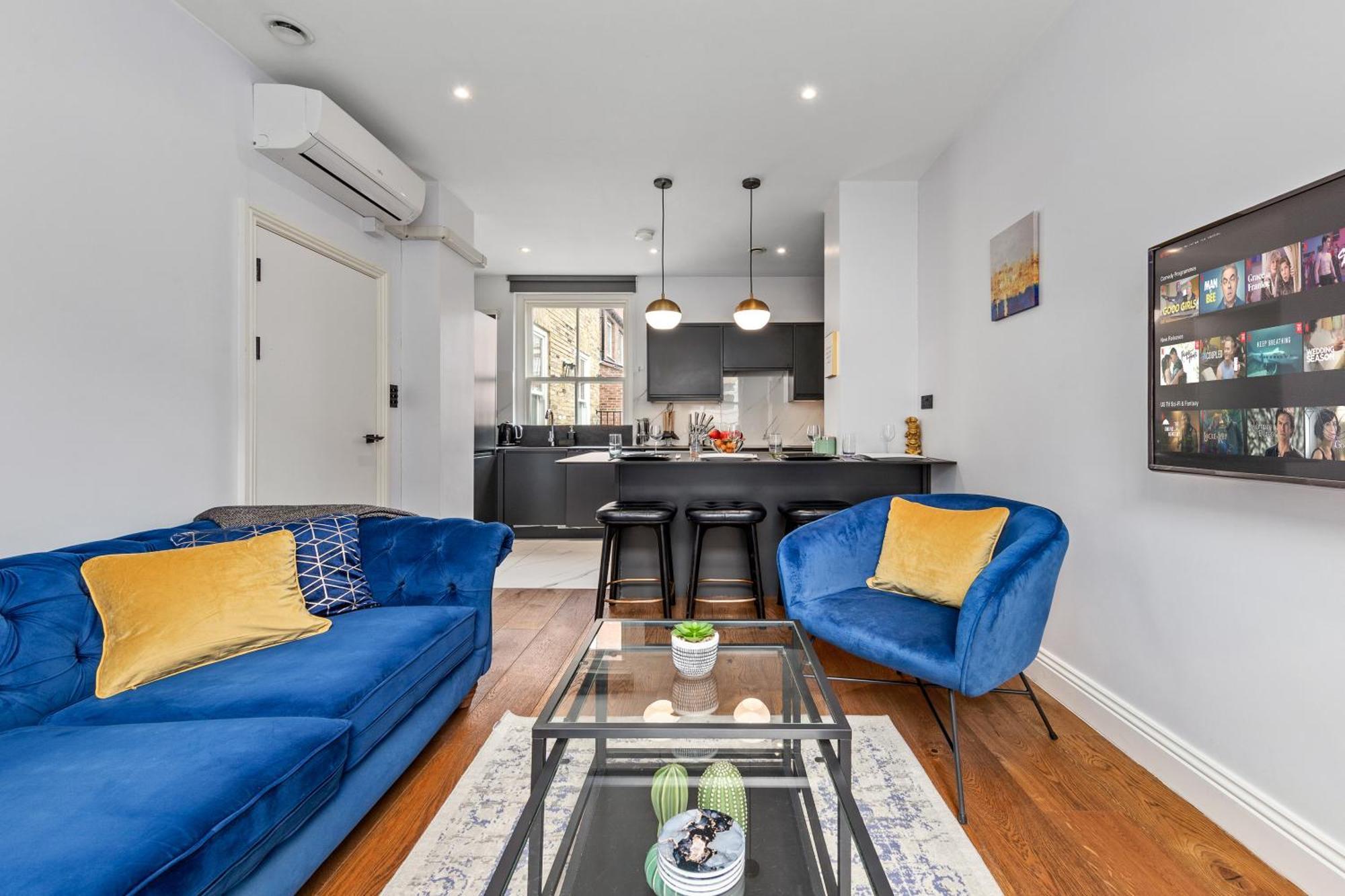 Stylish 2 Bedroom Apartment In Westminster Sleeps 5 With Ac Londen Buitenkant foto