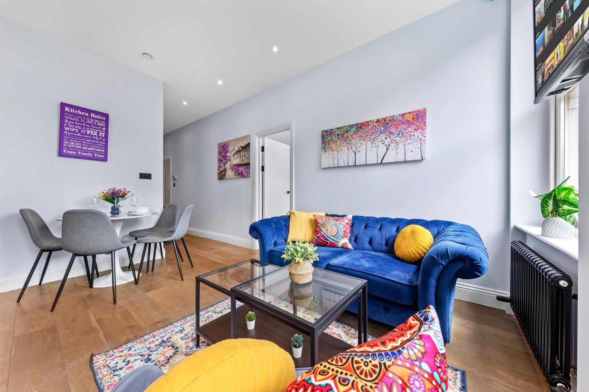 Stylish 2 Bedroom Apartment In Westminster Sleeps 5 With Ac Londen Buitenkant foto